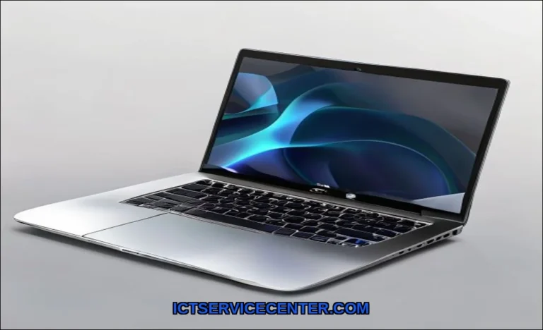 Clean vector illustration of 2-in-1 laptop