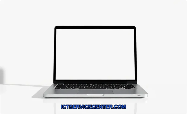 Clean vector illustration of a laptop used for