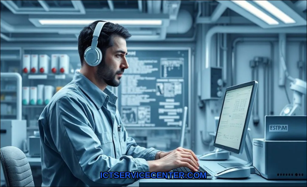 Clean vector illustration of an operating system