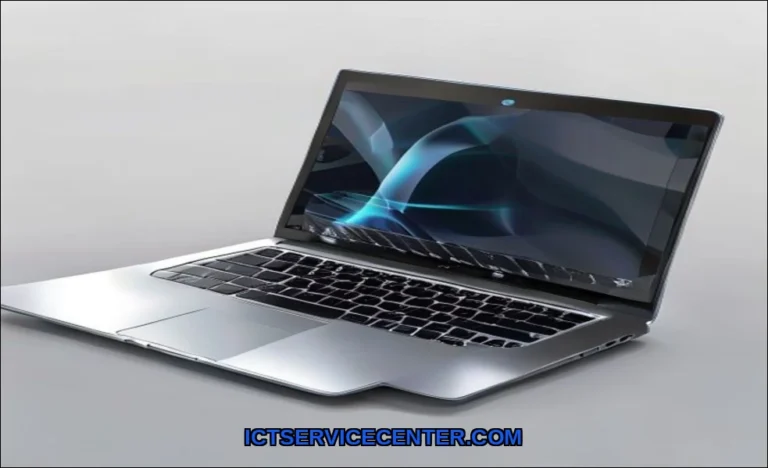 Clean vector illustration of laptop build quality