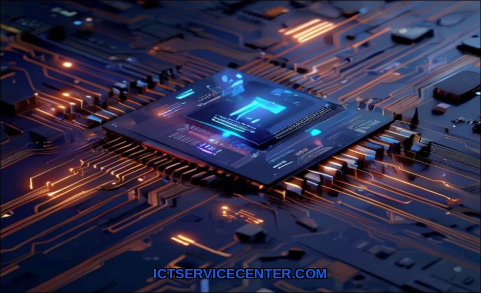 Clean vector illustration of uefi and how is it di