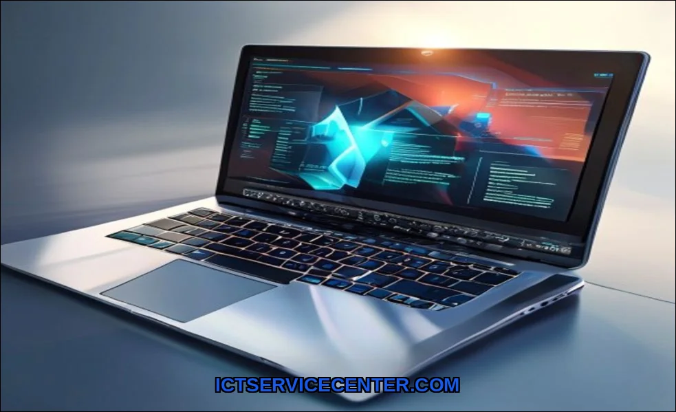 Clean vector illustration of what reduces laptop l