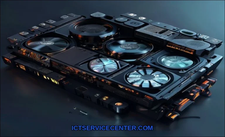 Clean vector illustration of budget gpu vs high en