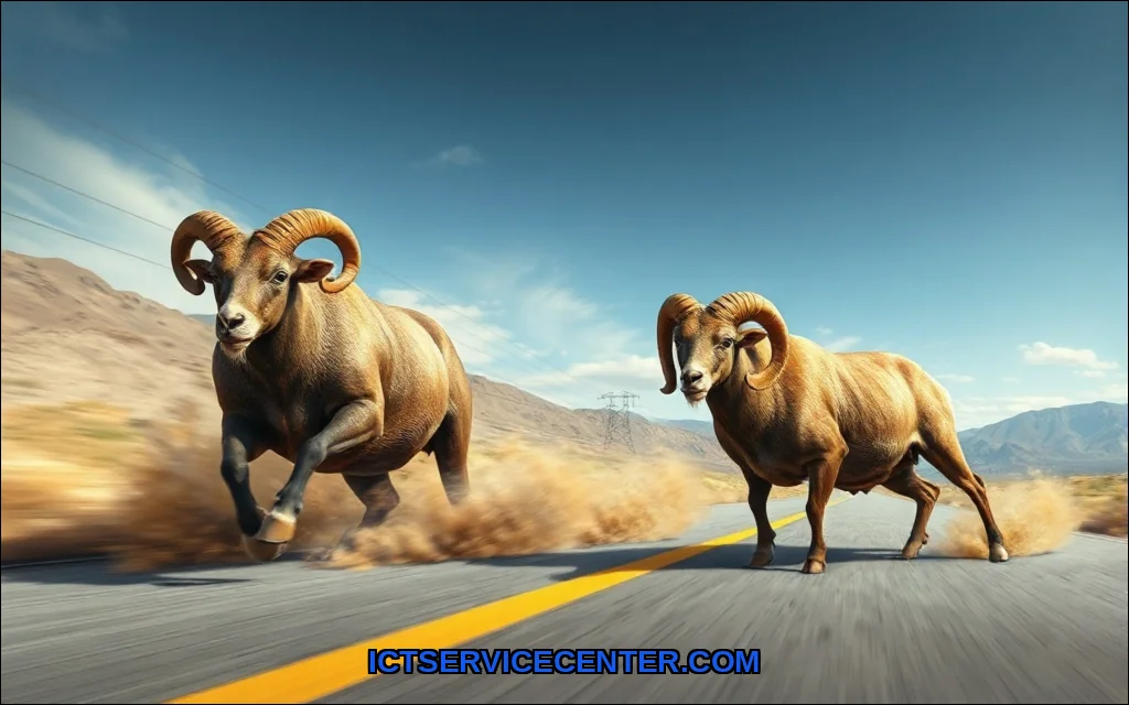 Clean vector illustration of ram speed vs ram size