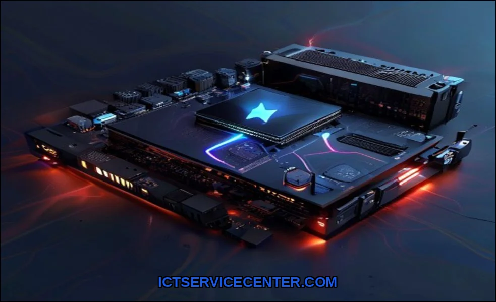 Clean vector illustration of ryzen 7 vs intel i7 d