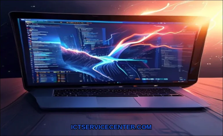 Clean vector illustration of why desktop is faster